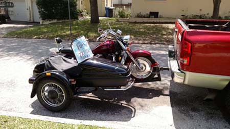 003SIDECAR ON INSTA TOW